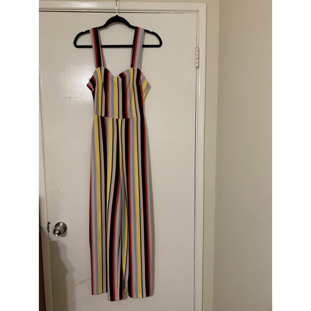 Striped romper